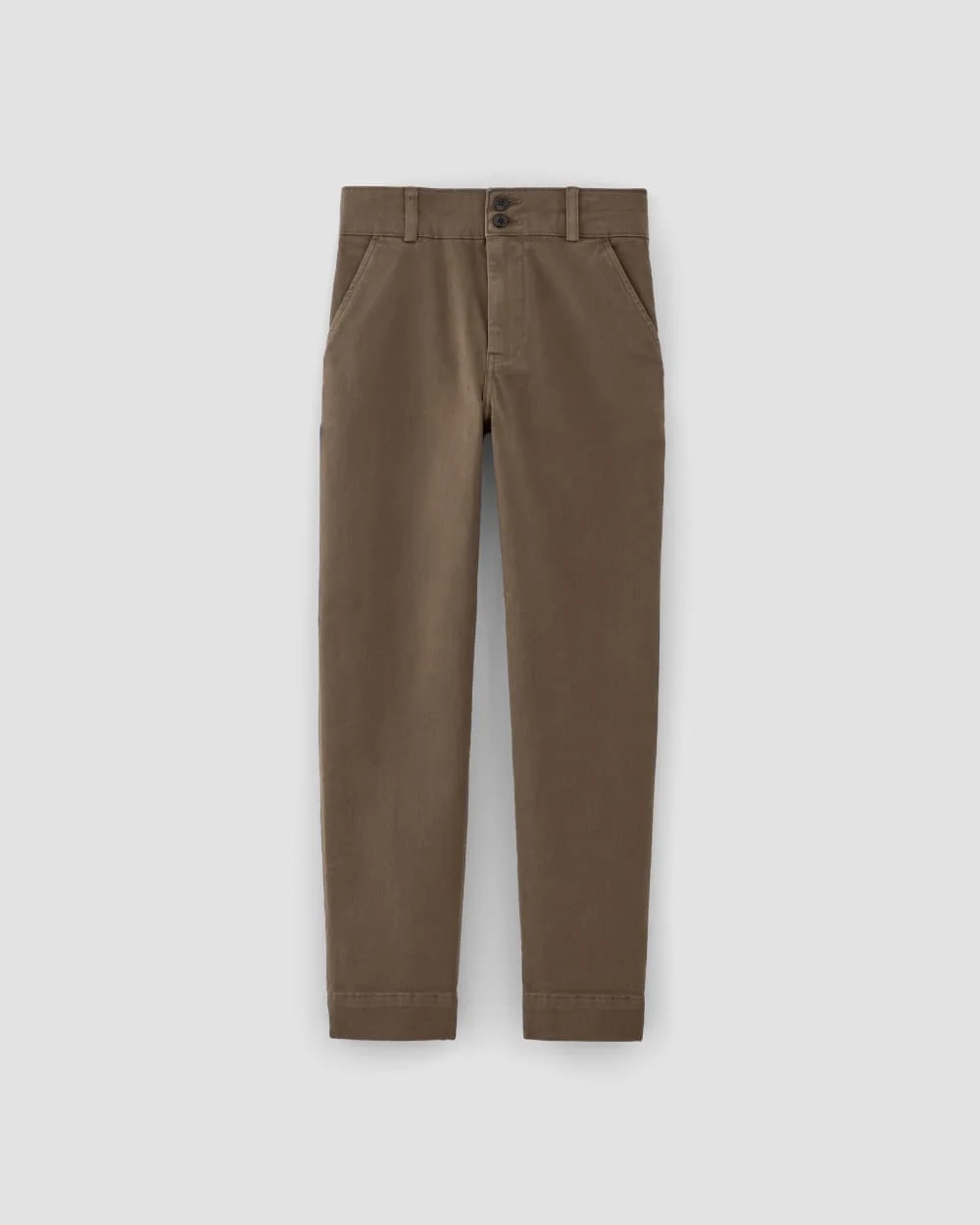 The Organic Straight-Leg Pant | Cocoa (2)