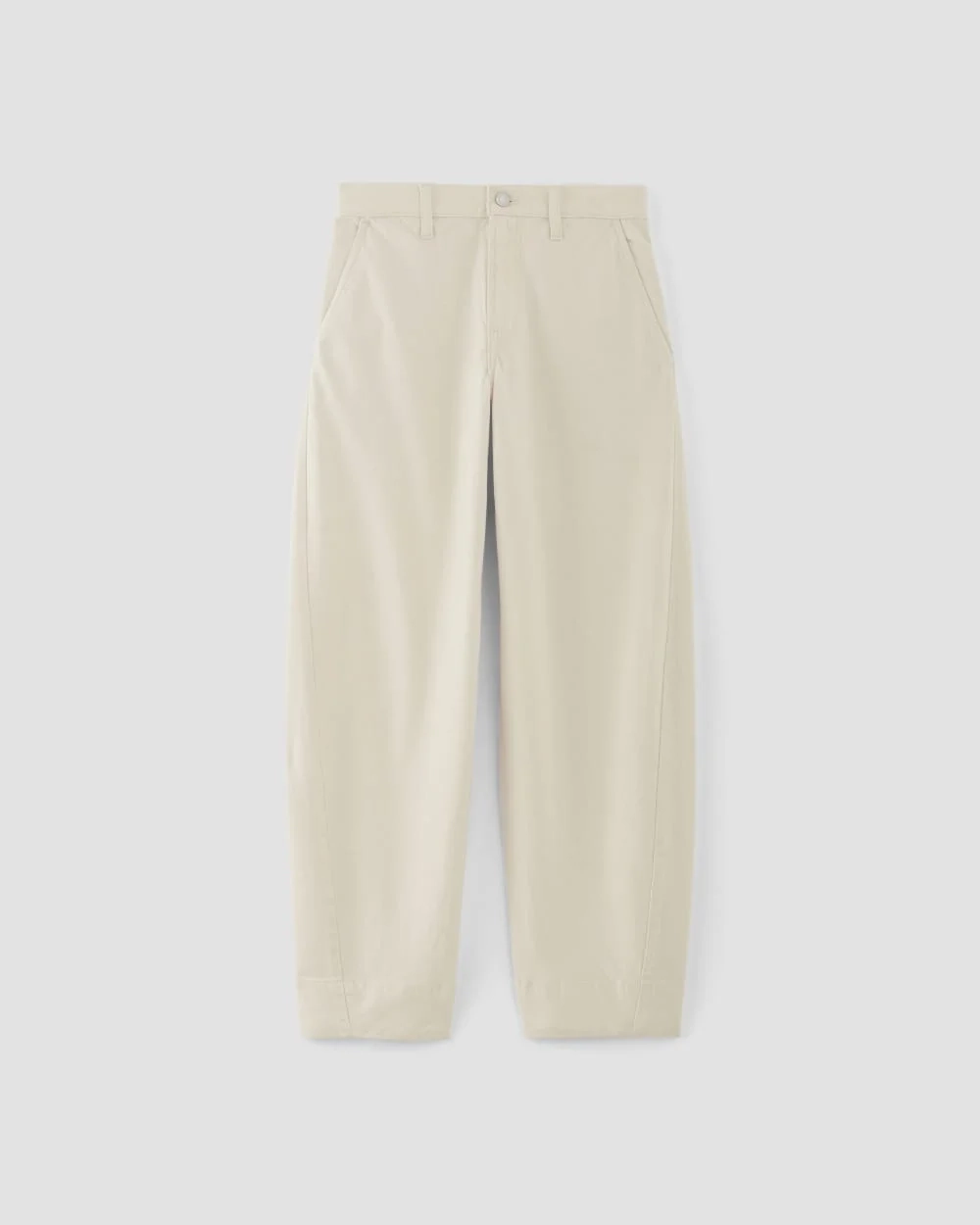 The Summer Barrel Jean | Ecru (6)