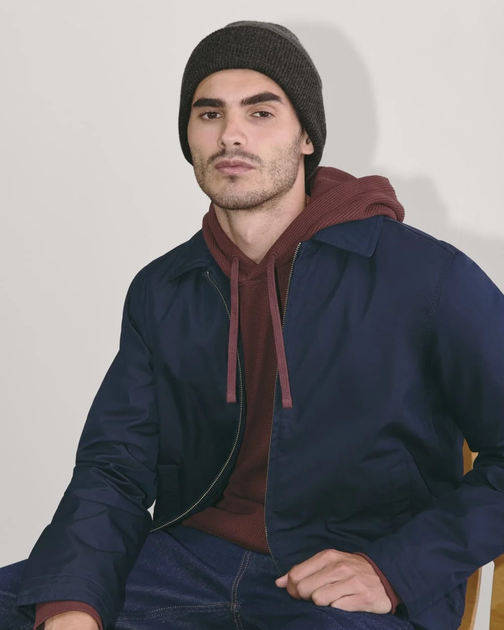 The Cabin Beanie | Heathered Soot (3)