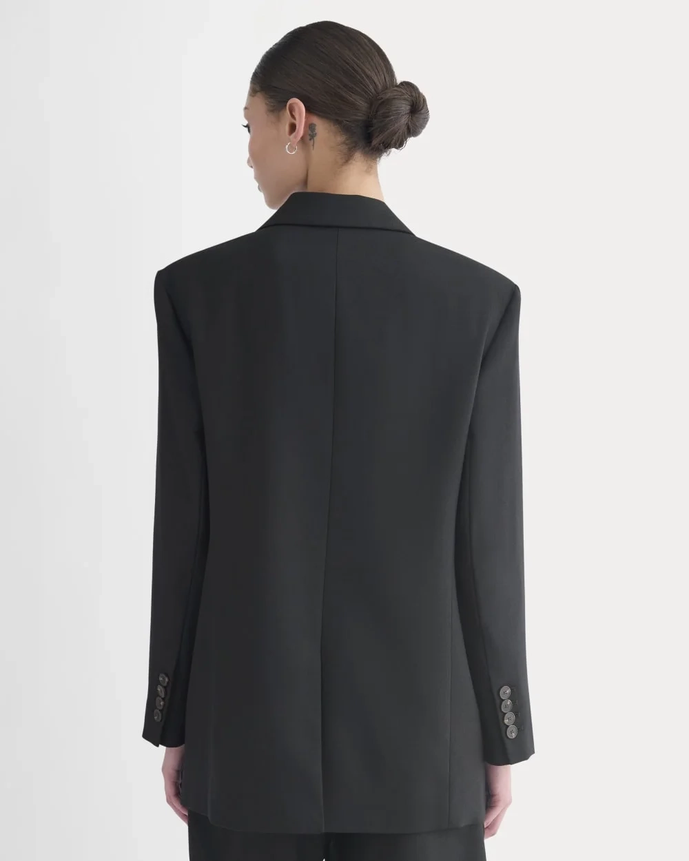 Blazer in Tailor Twill | Black (3)