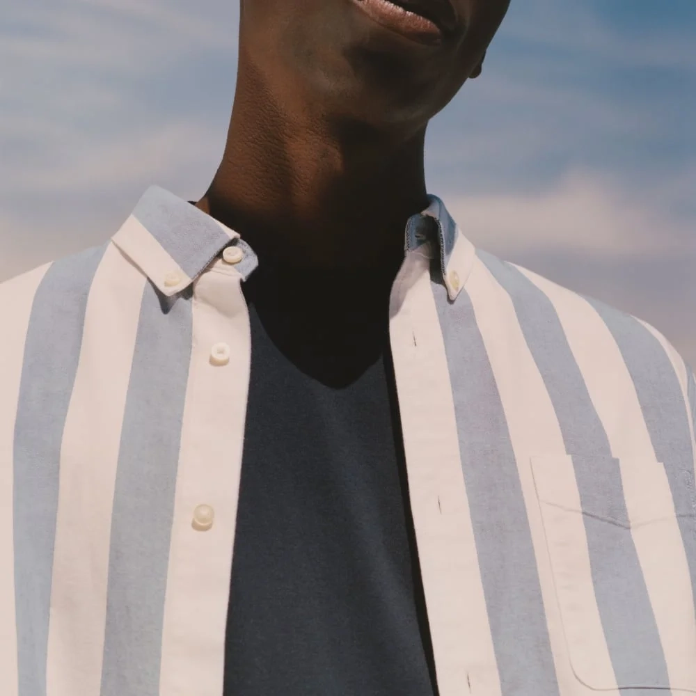 The Classic Oxford Shirt | Mazarine Blue / Bone | Standard (3)