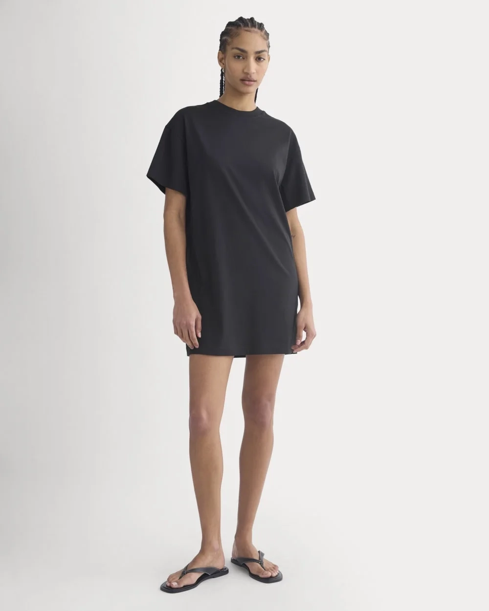 Weekend Tee Mini Dress | Black (5)
