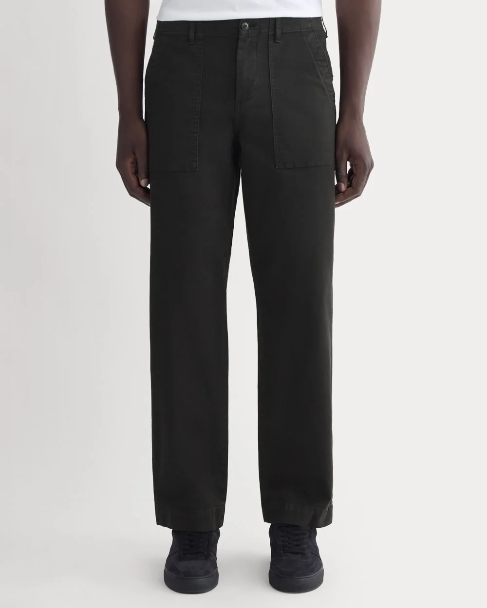 The Canvas Relaxed Pant | Black (4)