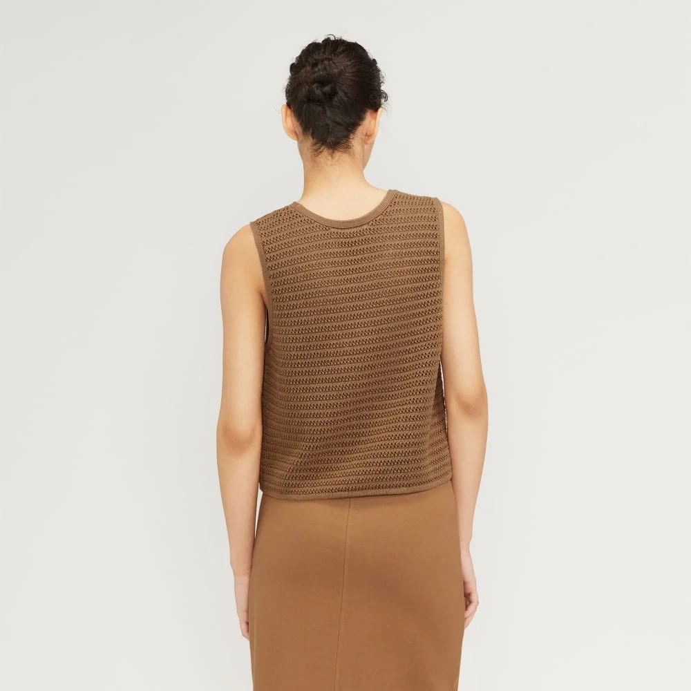 The Crochet Knit Cami | Toasted Coconut (5)