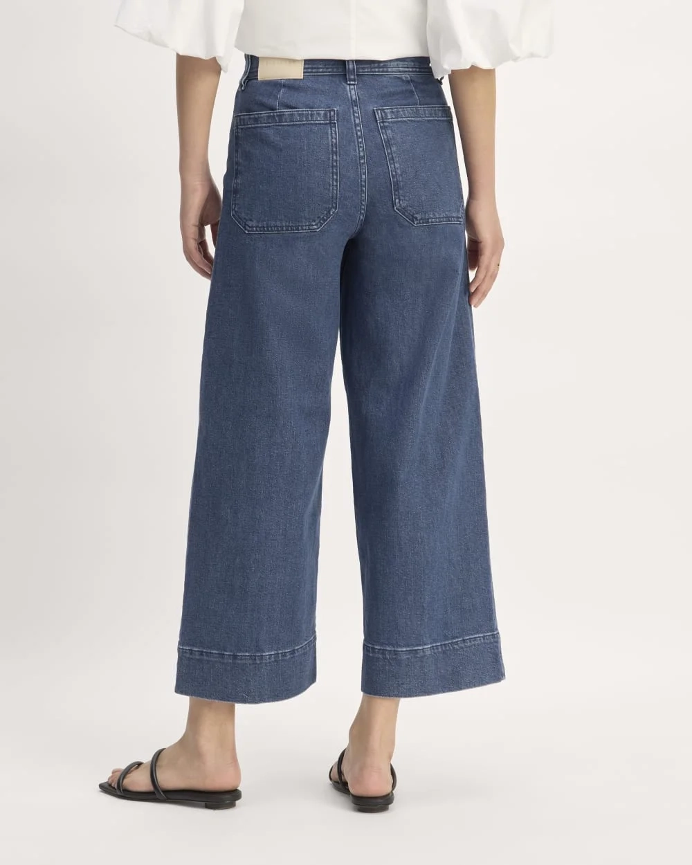 The Mariner Cropped Jean | Ocean Blue (4)