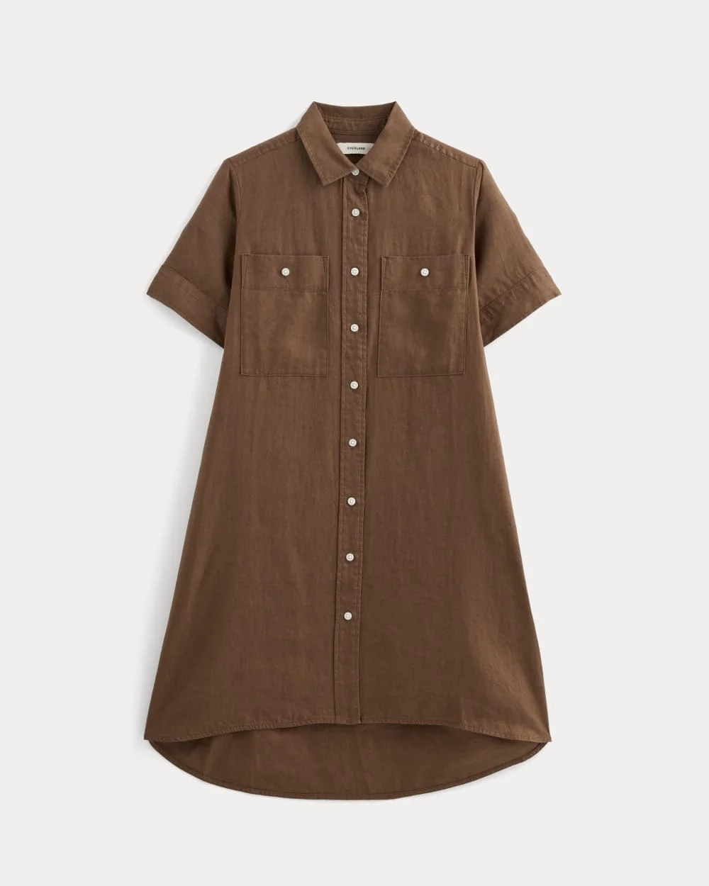 The Daytripper Dress in Linen | Cedarwood (2)