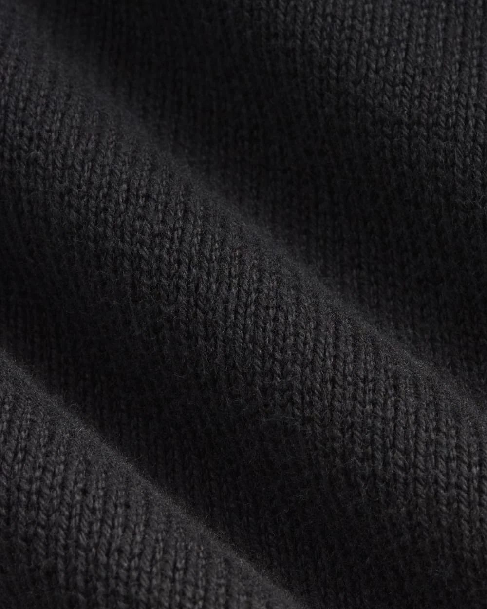 The Boxy Sweater in Everyday Cotton | Black (4)