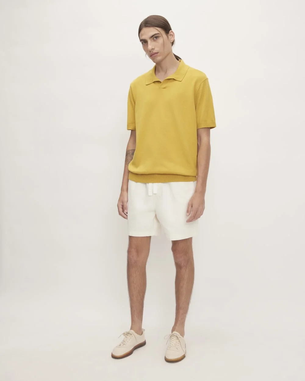 The No-Sweat Polo | Honey (3)