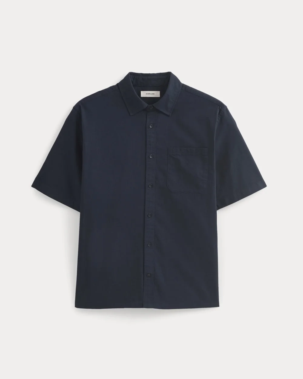 Lightweight Short-Sleeve Oxford | Navy (3)