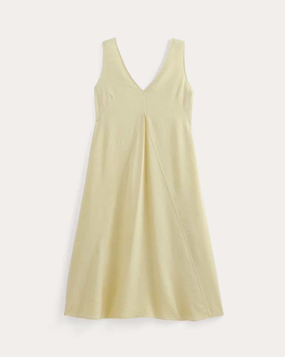 The V-Neck Dress in SoftLuxe | Banana Crepe (3)