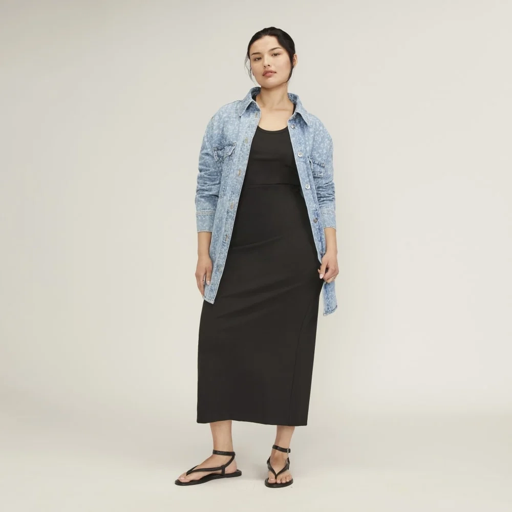 The Denim Overshirt | Light Painterly Strokes (5)