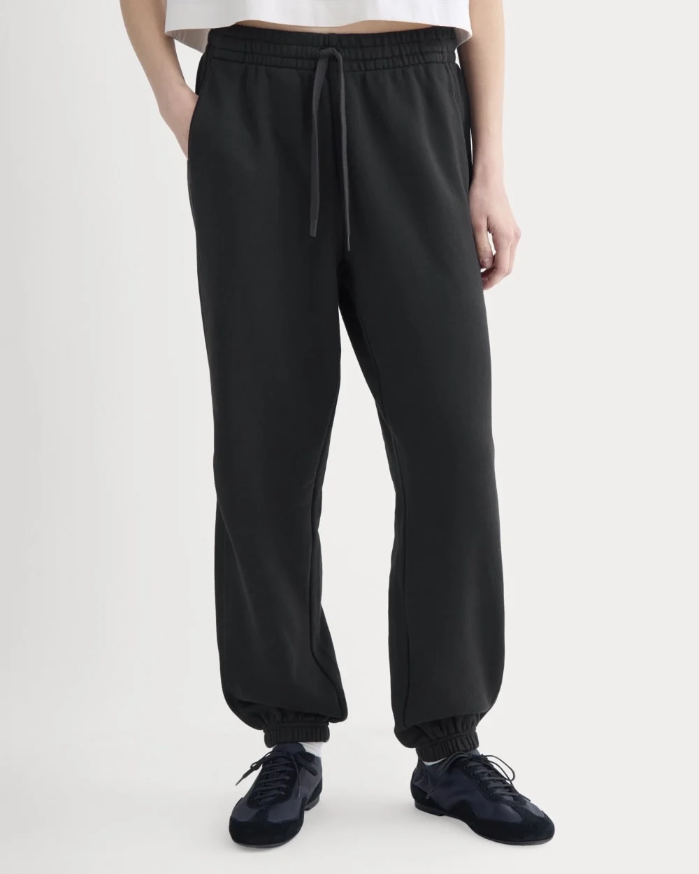Lightweight Terry Jogger | Black (4)
