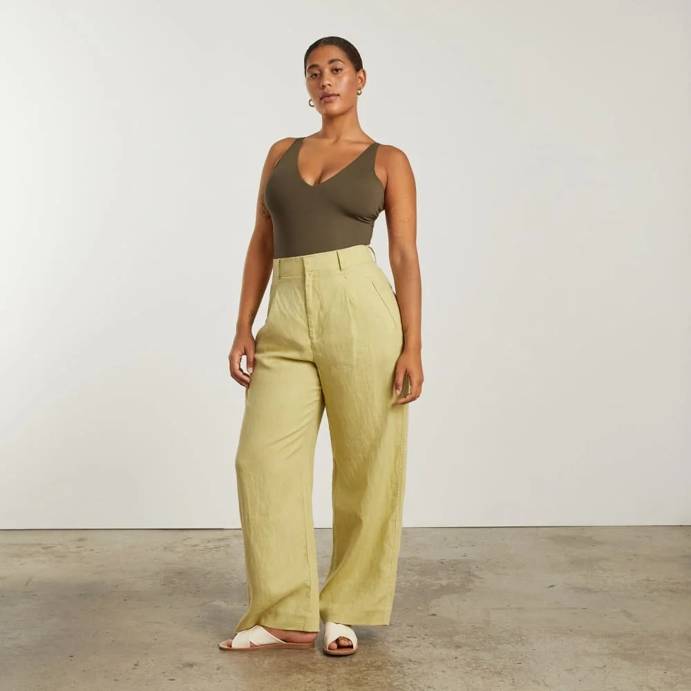 The V-Neck One-Piece | Beech (5)