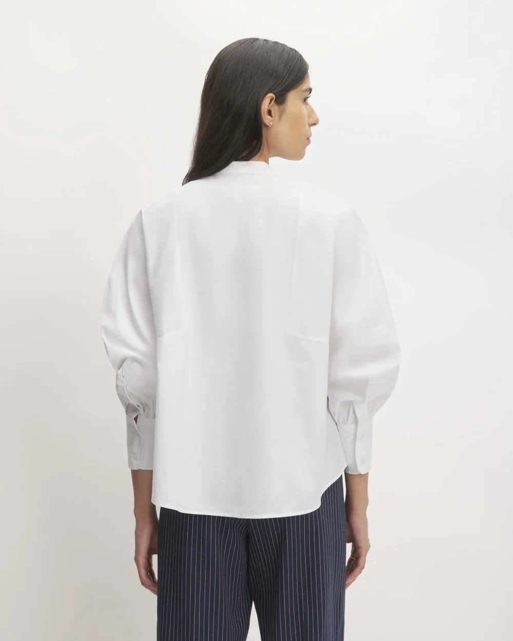 The Oversized Raglan Shirt | White (6)