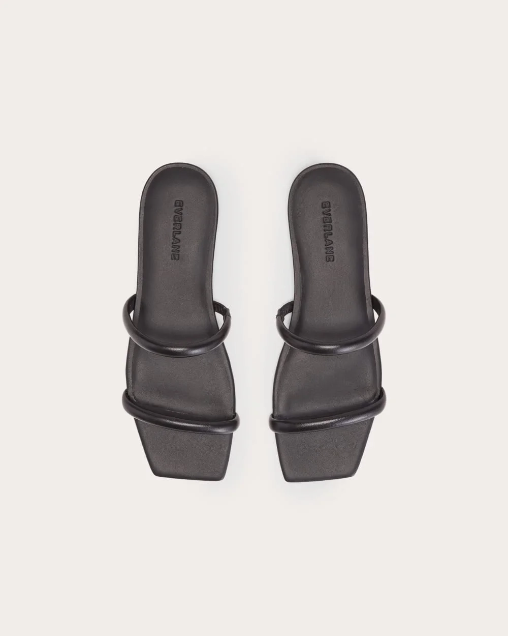 The Double Strap Sandal | Black (5)