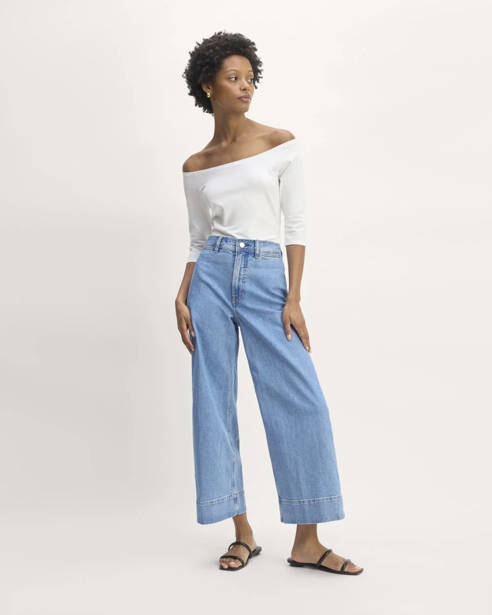 The Form Off-Shoulder Top | White (5)