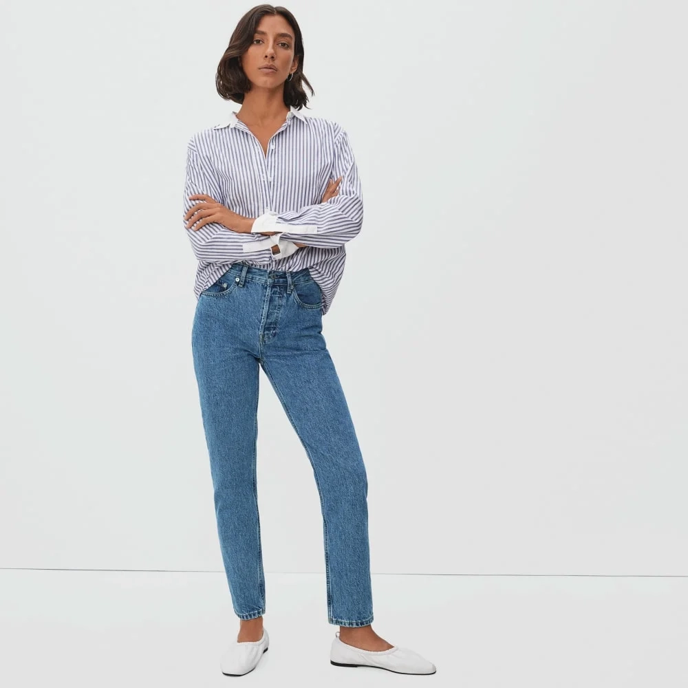 The ’90s Cheeky® Jean | Medium Blue Wash | 26.5" Inseam (8)