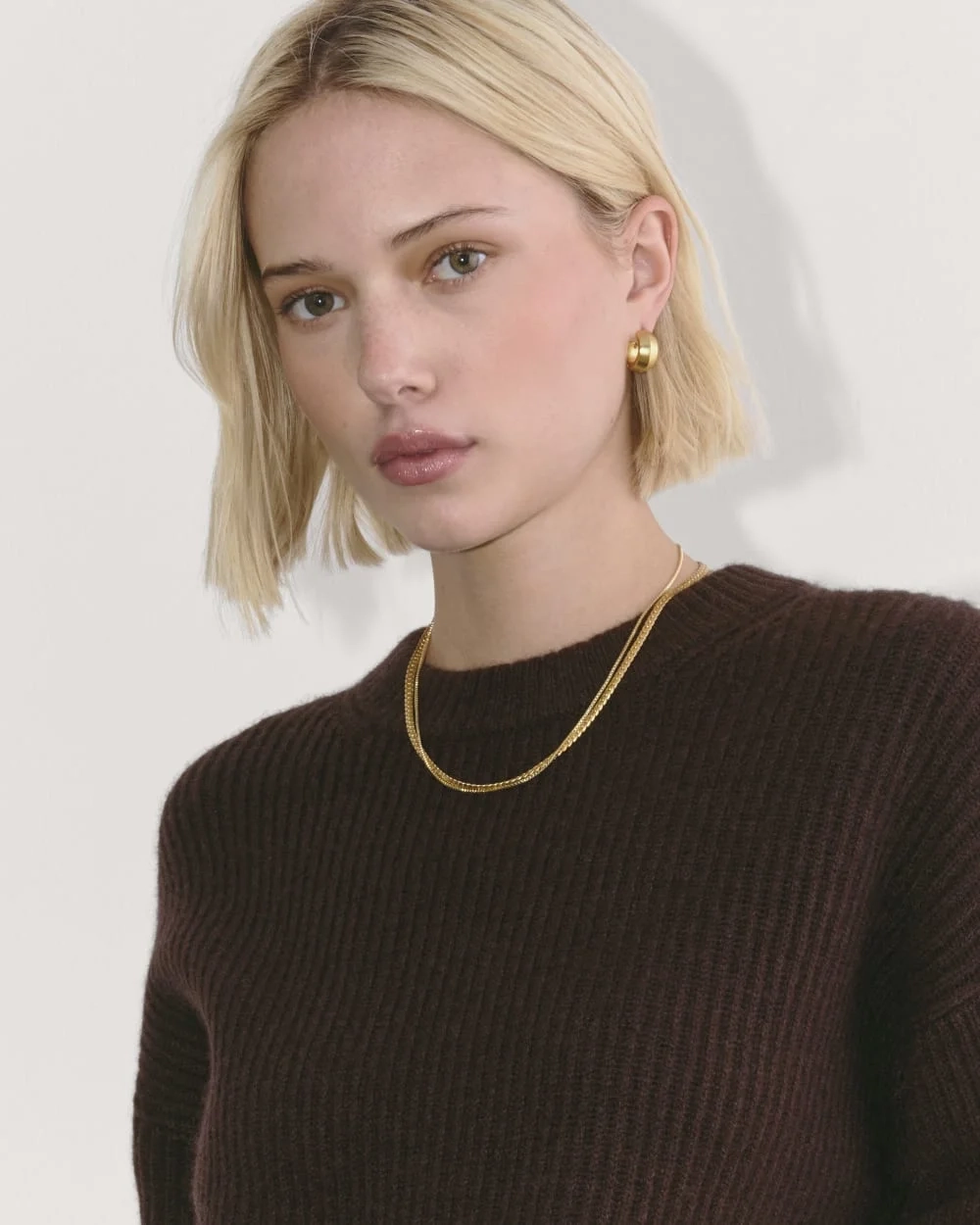 The Cocoon Crew in Wool Cashmere | Americano (6)