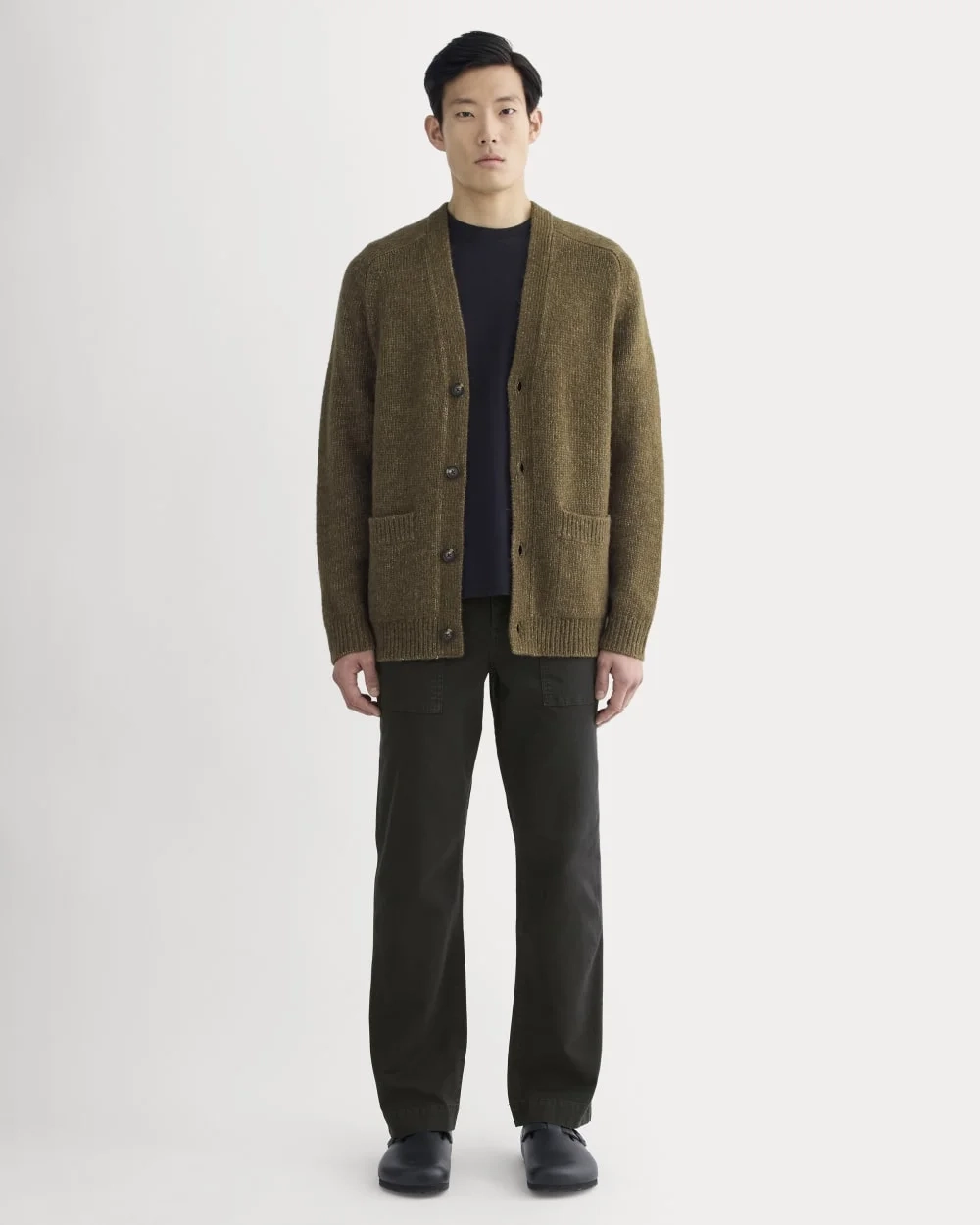 The Cloud Relaxed Cardigan | Beech (4)
