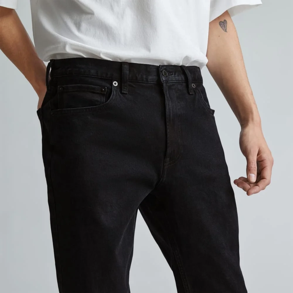 The Organic Taper Jean | Coal (5)