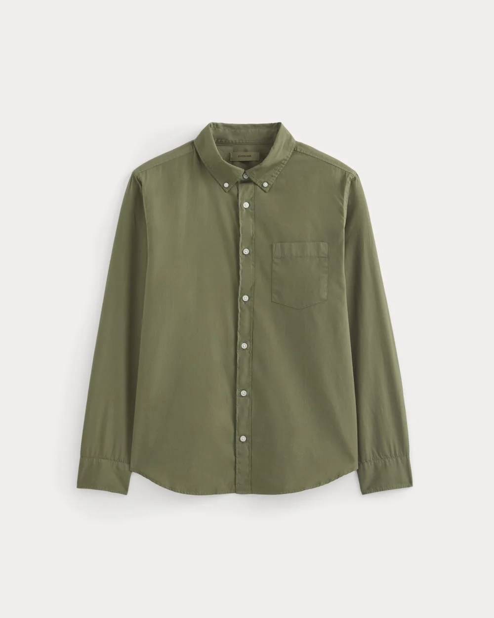 Washed Poplin Shirt | Lichen Green (3)