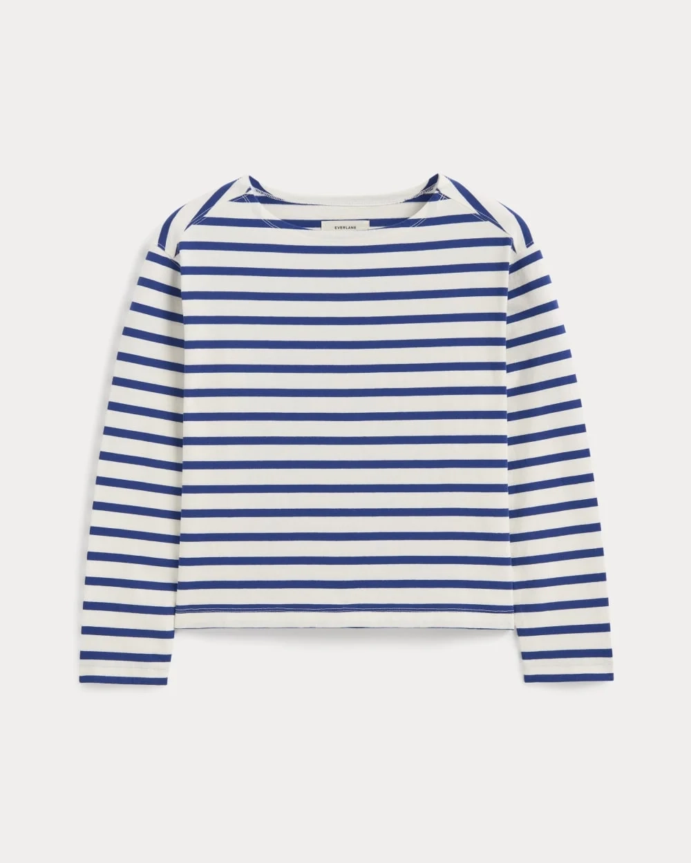 The Mariner Tee | Bone / Mazarine Blue (3)