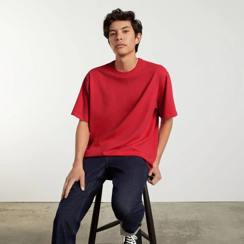 The Everyone Relaxed Hemp Tee | Goji Berry (3)