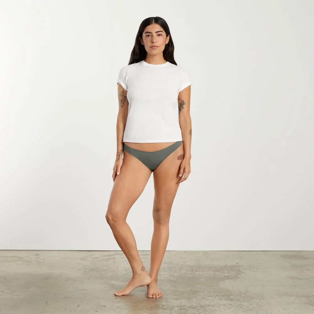 The Invisible Thong | Pewter Green (4)