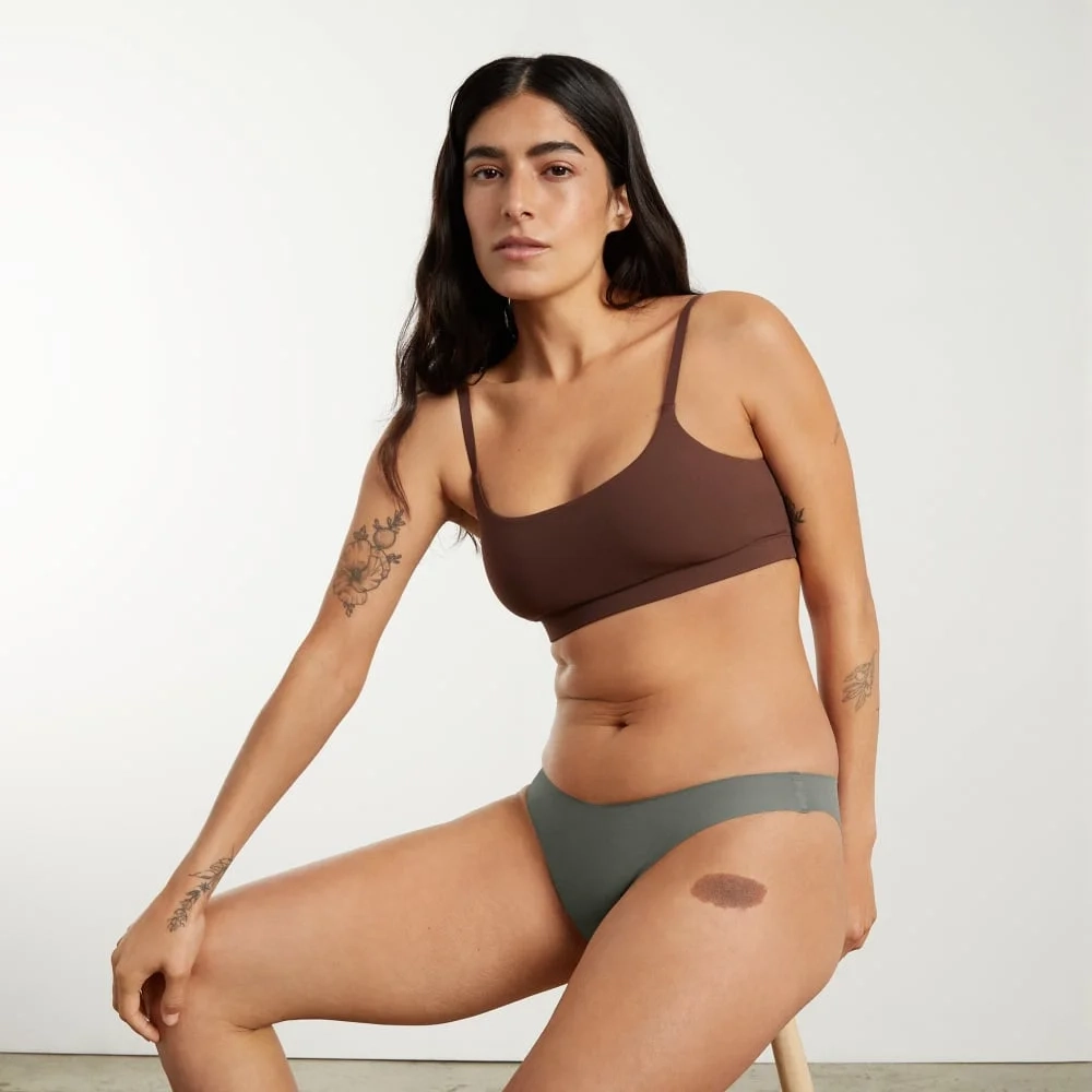 The Invisible Bikini | Pewter Green (4)