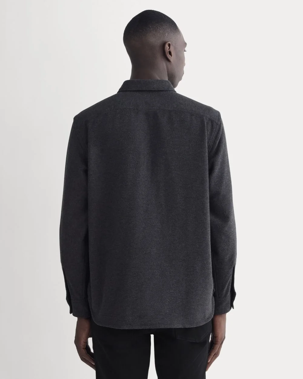 The Heavyweight Overshirt | Uniform | Charcoal Heather (5)
