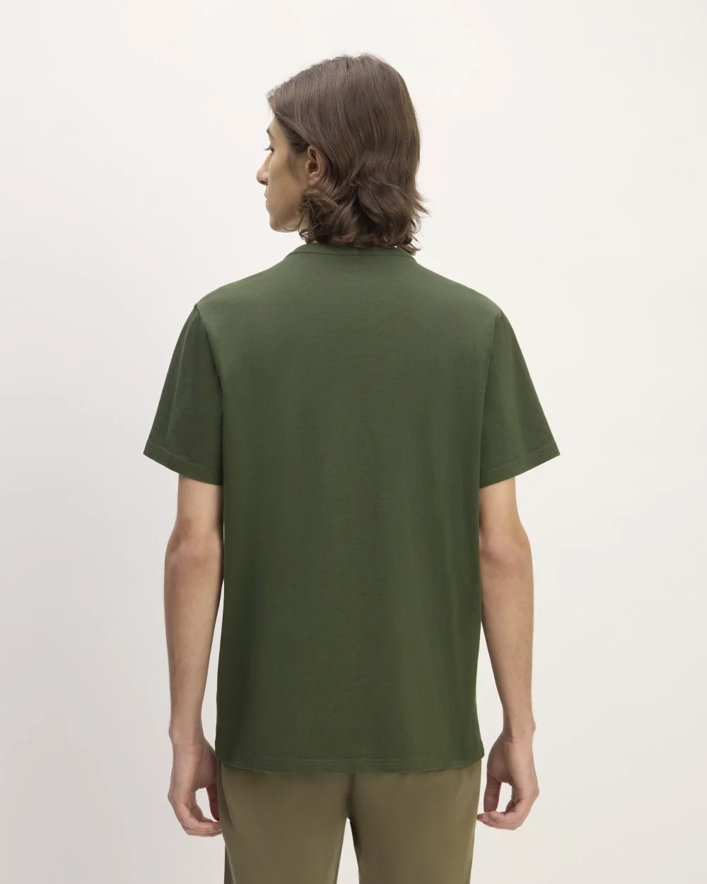 The Premium-Weight Crew | Uniform | Deep Moss Green (2)