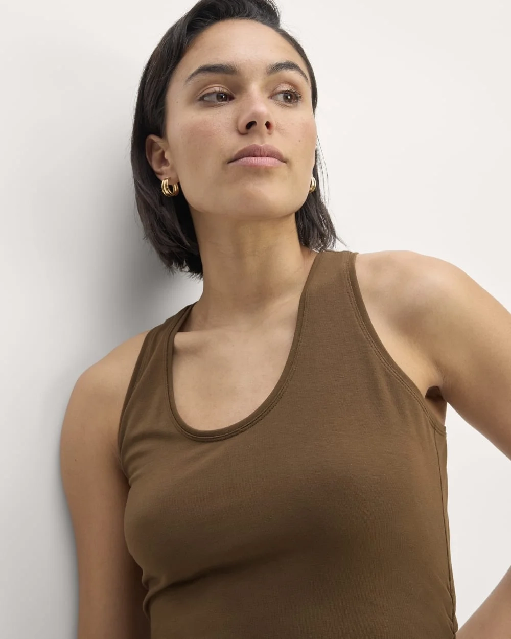The Form Racerback Dress | Cocoa (3)