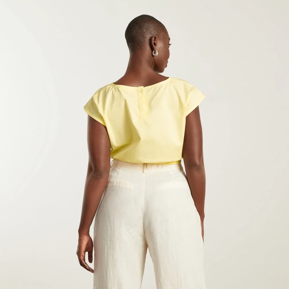 The Bubble Top | Pastel Yellow (5)