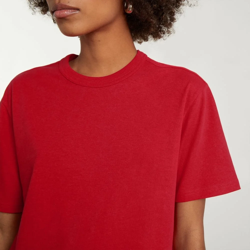 The Everyone Relaxed Hemp Tee | Goji Berry (4)