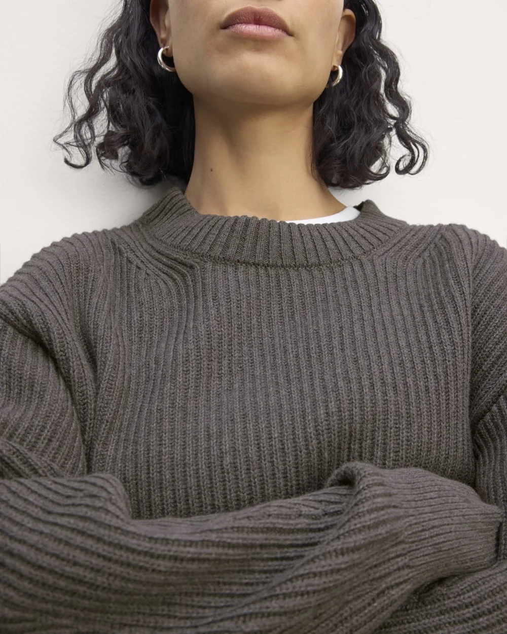 The Cocoon Crew in Everyday Cotton | Heathered Charcoal (4)