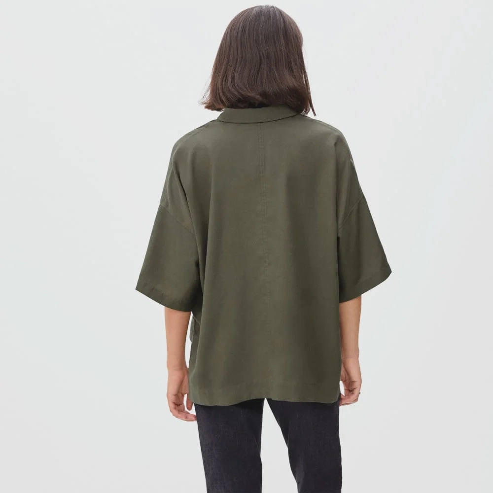 The Drapey Square Shirt | Kalamata (3)