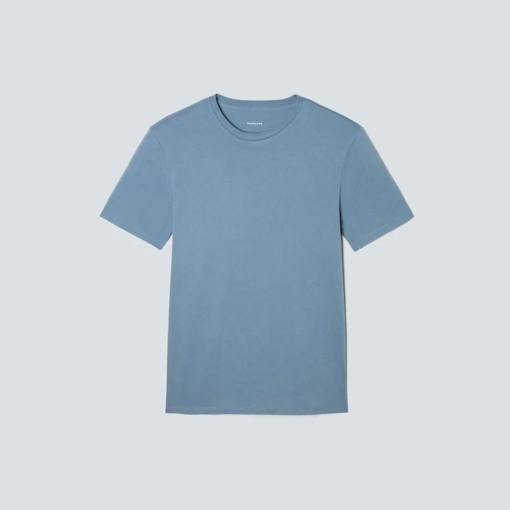 The Organic Cotton Crew | Greyish Blue (2)