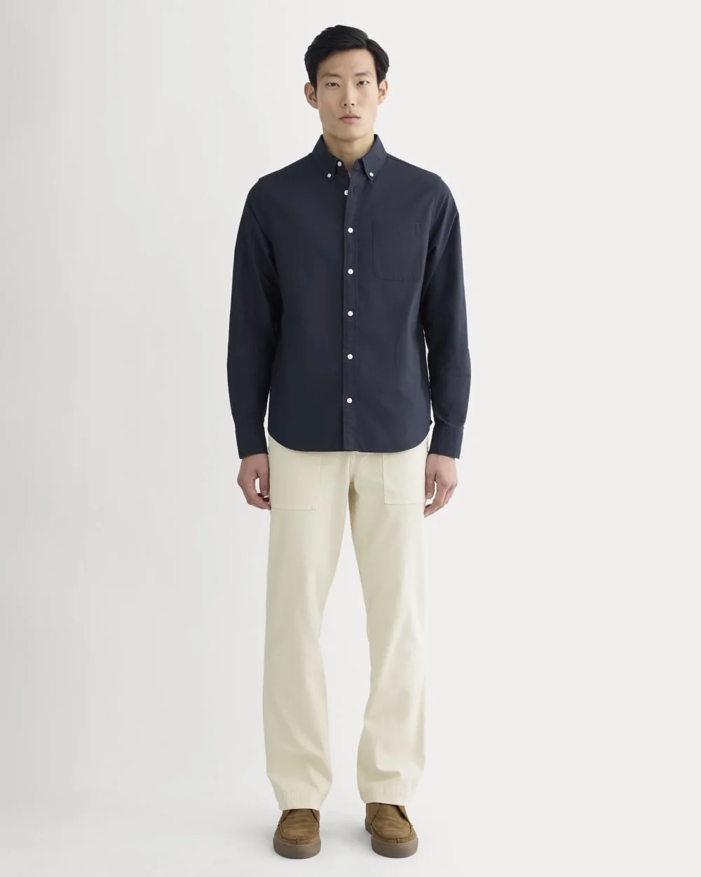 The Classic Oxford Shirt | Navy | Standard (4)