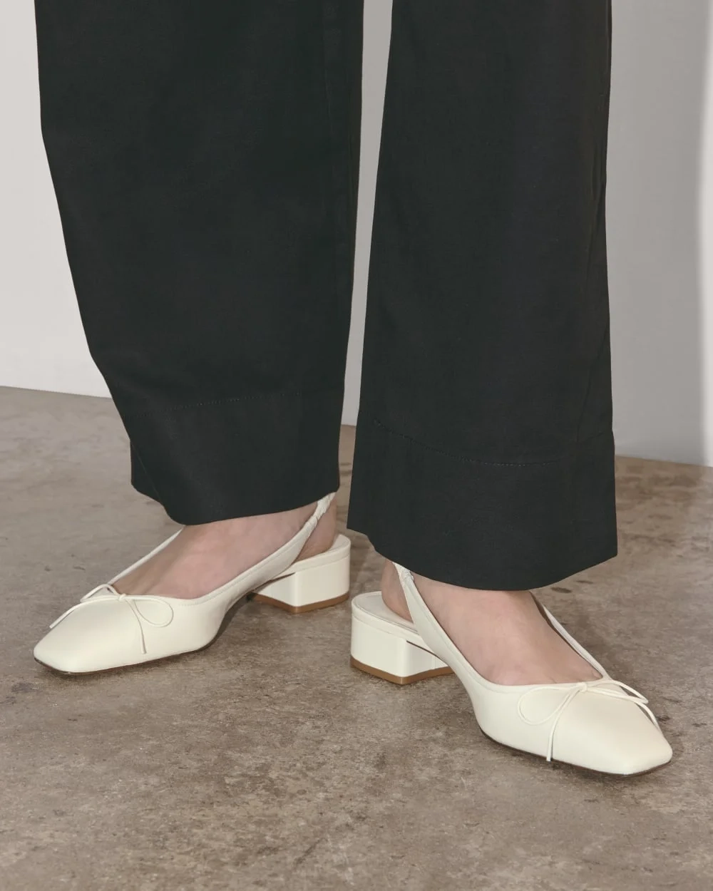 The Ballet Slingback Heel | Canvas (6)