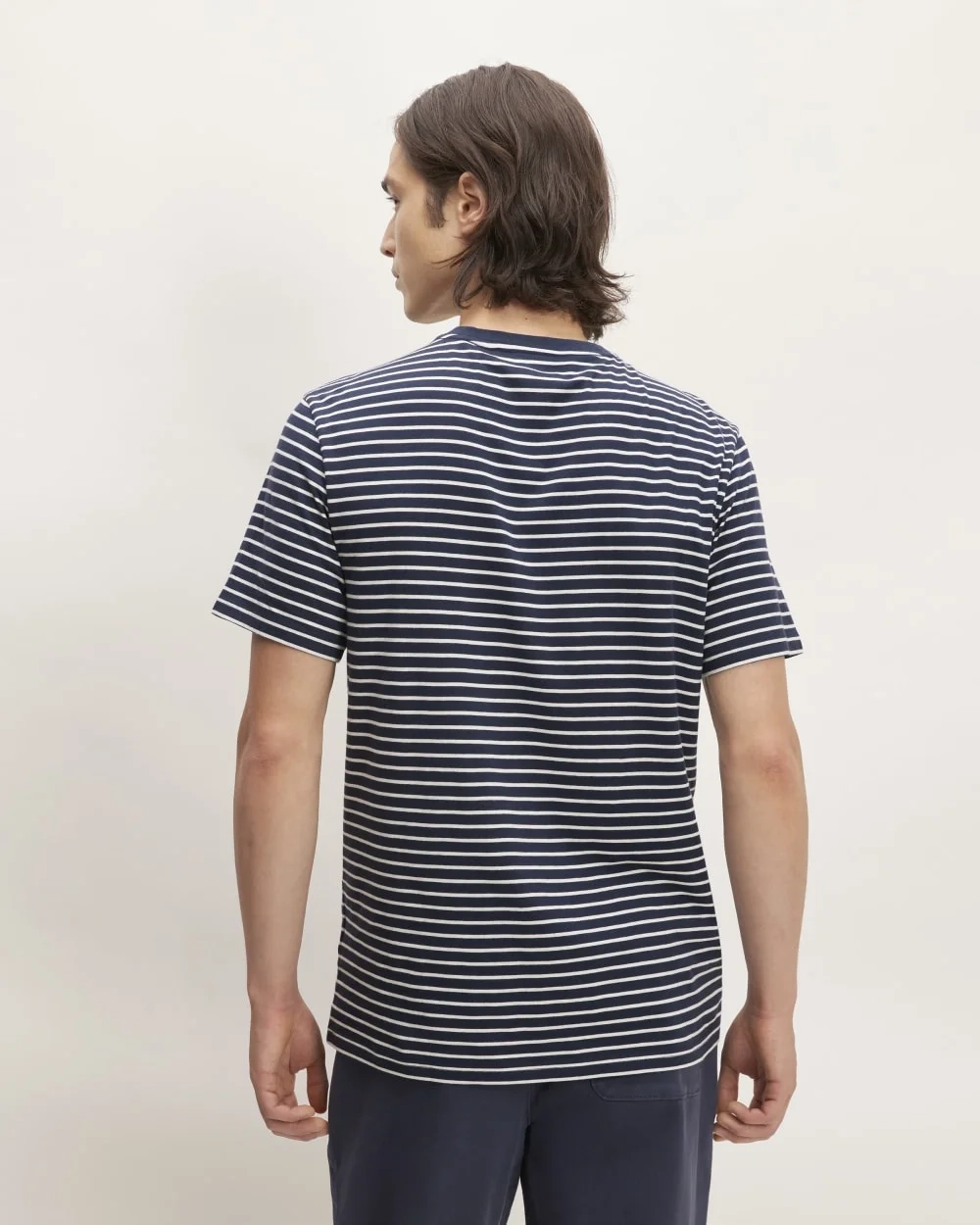 The Essential Organic Crew |  Navy / Bone (4)