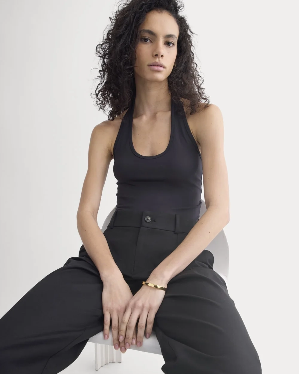 Halter Tank | Black (3)