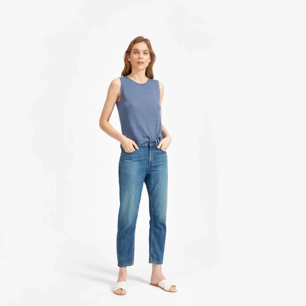 The Super-Soft Relaxed Jean | Mid Blue (7)