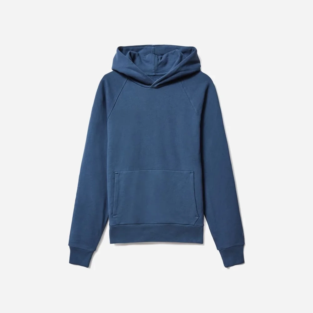 The Track Hoodie | Kingfisher Blue