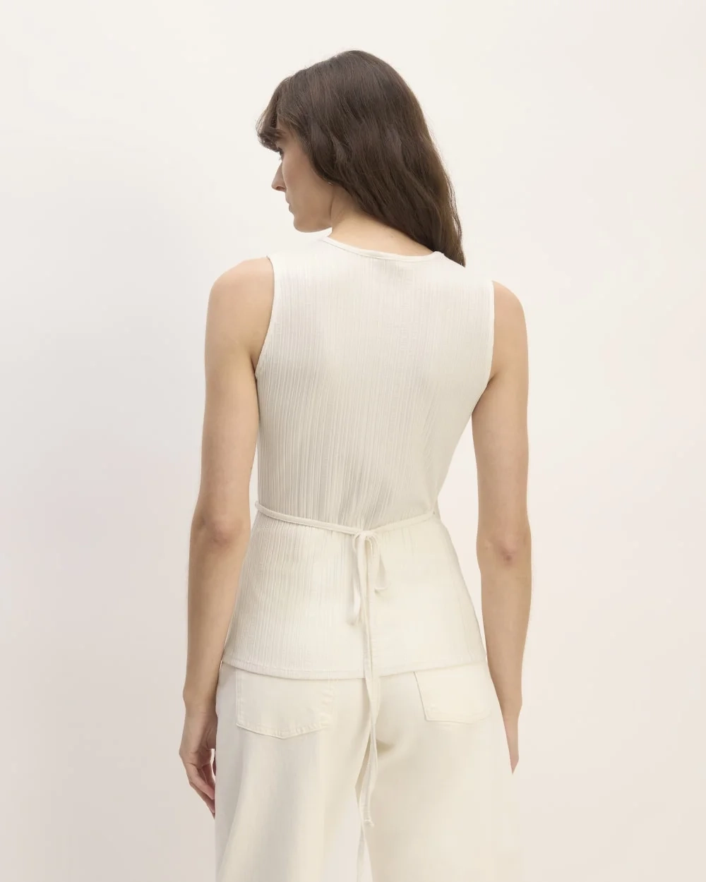 The Rib Wrap Top | Bone (3)