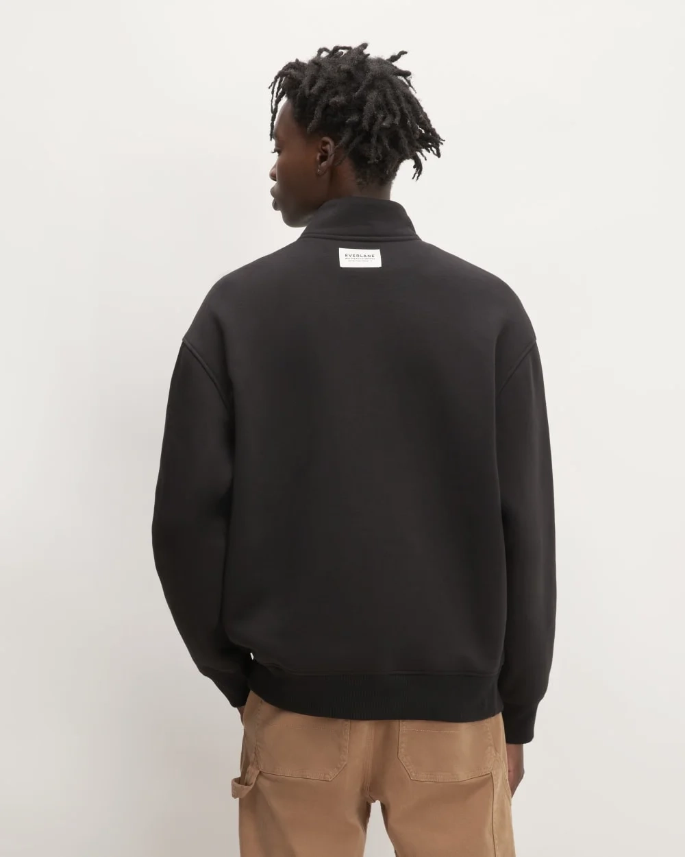 The ReTrack Fleece Half-Zip | Black (3)