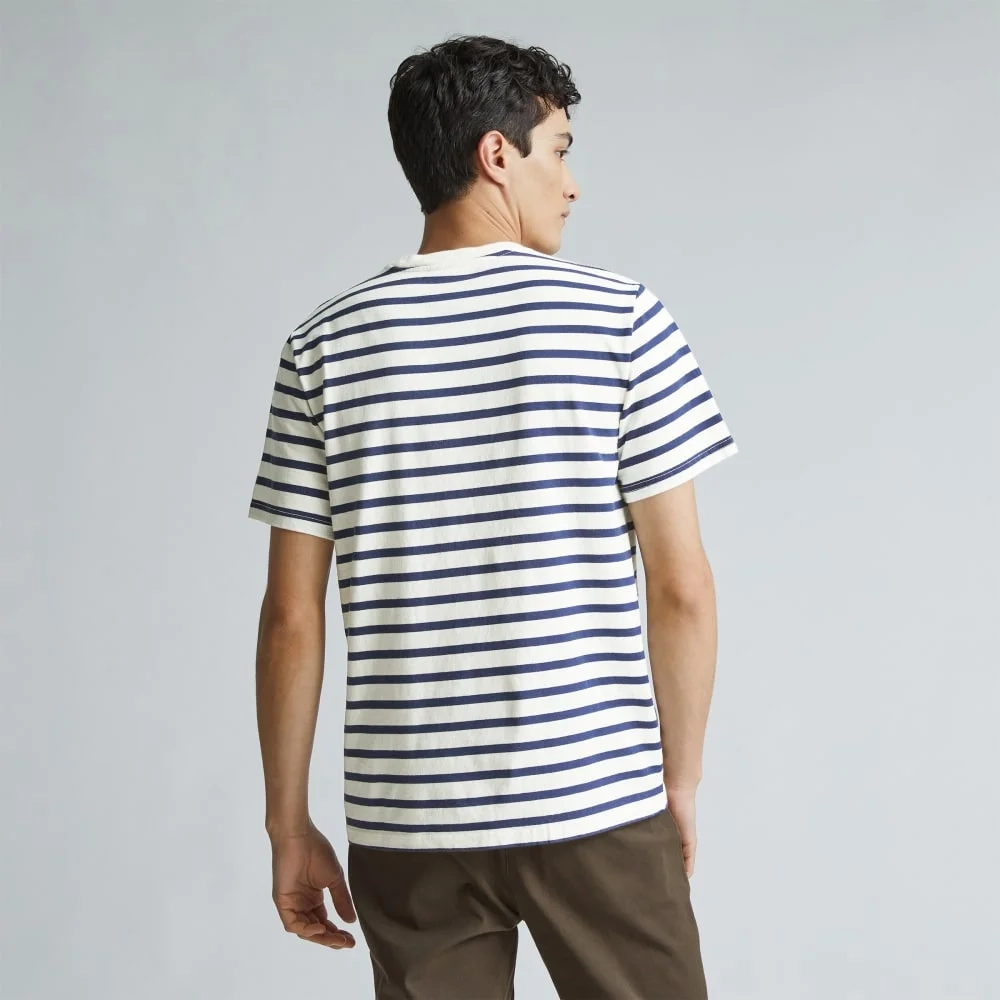 The Premium-Weight Crew | Uniform | Ocean Cavern / Canvas Tan (2)