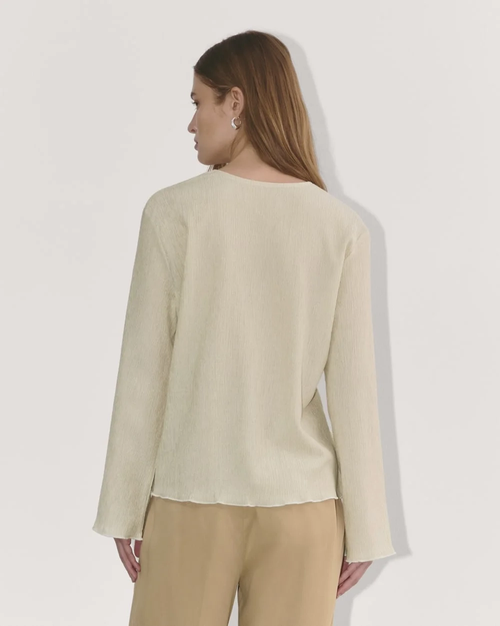 The Crinkle Long-Sleeve | Sandshell (5)