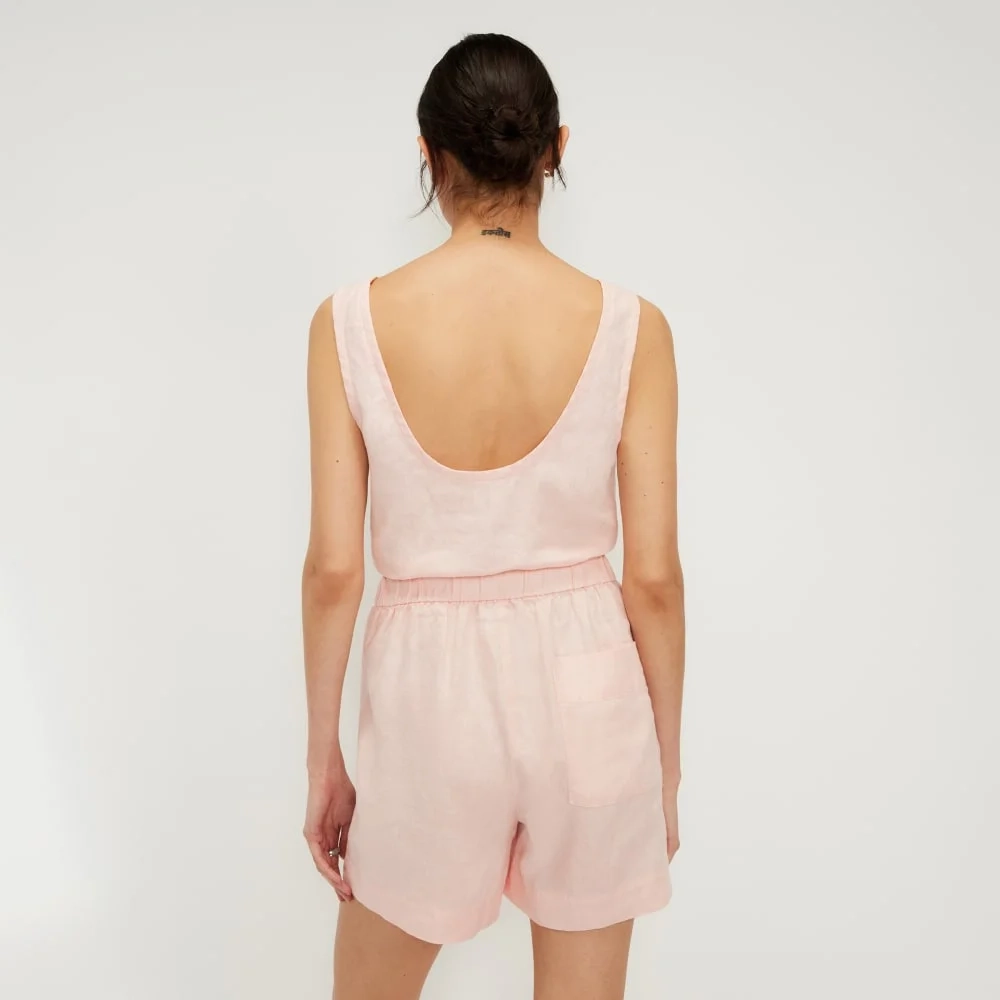 The Scoop Tank in Linen | Petal Pink (4)
