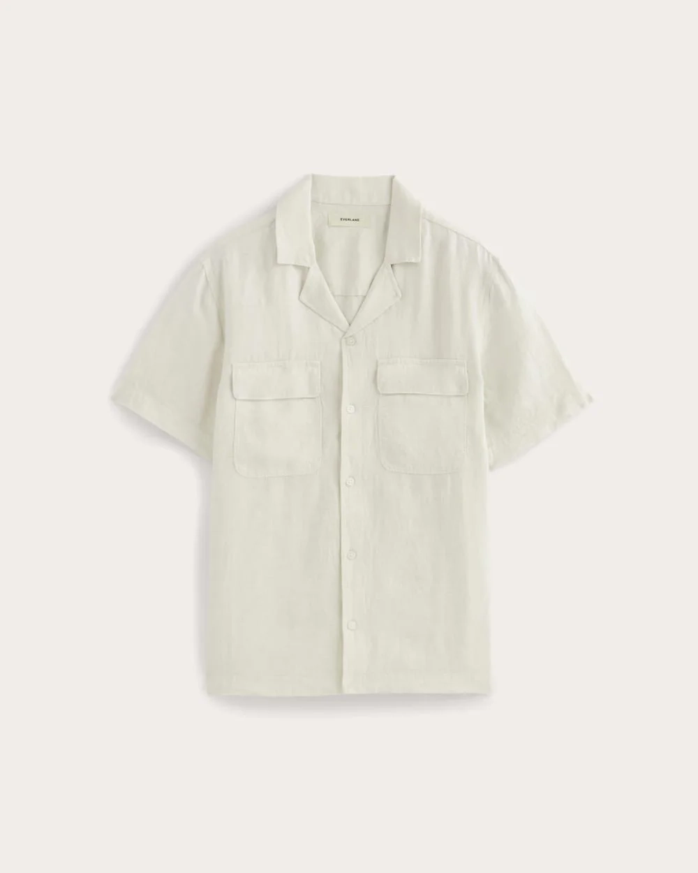 The Resort Shirt in Linen | Natural Chambray (3)