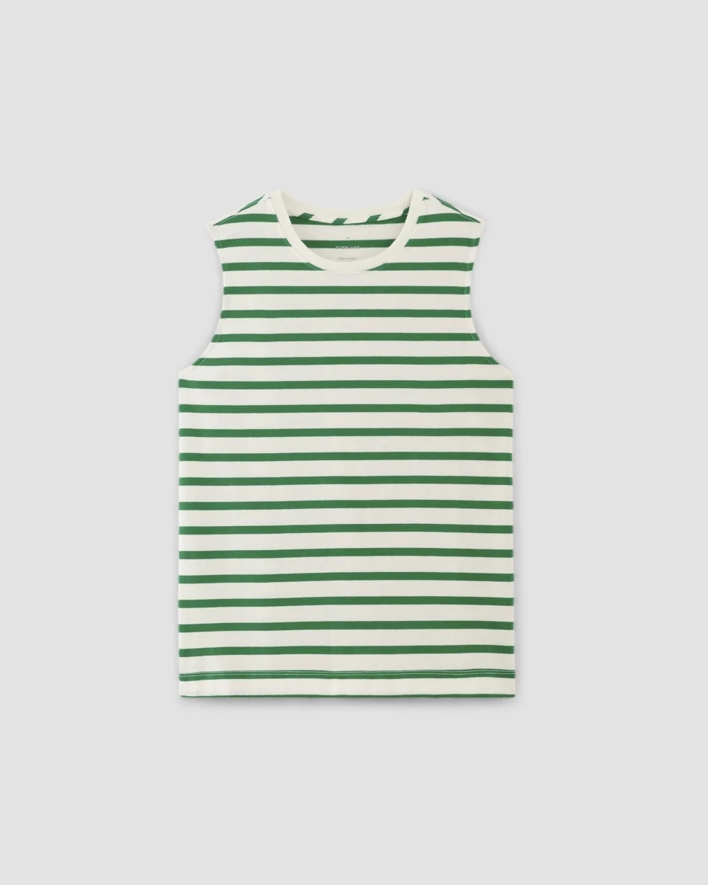 The Mariner Tank | Bone / Grass Green (3)